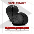 thumbnail image 4 of RDX Focus Boxing Punch Mitts, Punching target, Punching pad Maya Hide Leather Training Pads, Silver, 4 of 8