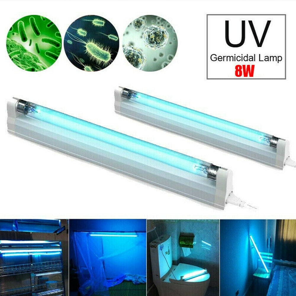 T5 UV Germicidal Lamp UVC Sterilizer Bulb Ultraviolet Ozone Lights Tubes 6W 8W