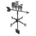 thumbnail image 1 of Veleta De Metal, Indicador De Dirección Del Viento Negro, Patrón Animal Resistente Y Duradero Para Exteriores, 1 of 7