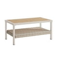 thumbnail image 1 of SONGMICS HOME Collection Sencillo - Table basse d'extérieur en acier avec rangement, couleur os, 1 of 1
