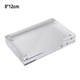 thumbnail image 1 of JINGT Acrylic Photo Frame 10+10mm Thick Desktop Double-sided Home Ornament Photo Picture Poster Rectangle Replacement 1PCS 8 x 12cm, 1 of 5
