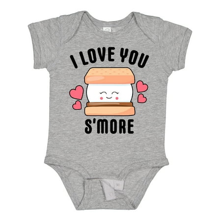 

Inktastic I Love You Smore with Cute Food Valentine Gift Baby Girl Bodysuit