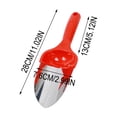 thumbnail image 3 of Paleta de jardín de acero inoxidable Herramienta para cavar en el jardín doméstico Floricultura Huerto Traslado Aflojar Cambio de maceta Pala con mango ergonómico de plástico resistente al óxido, 3 of 8