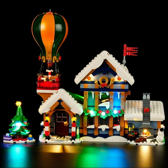 ERDS-Light for Lego-10339 Santa's Post Office - Led Lighting Kit Compatible with Lego Building Blocks Model - NOT Included The Model Set