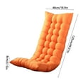 thumbnail image 4 of Office Chair Cushion, Breathable Floor Pillow for Sitting, Nylon Spandex Foam Seat Pad, Non-Slip Multi-Purpose Cushion for Home Office Reading, Comfortable Supportive Chair Mat, 4 of 7