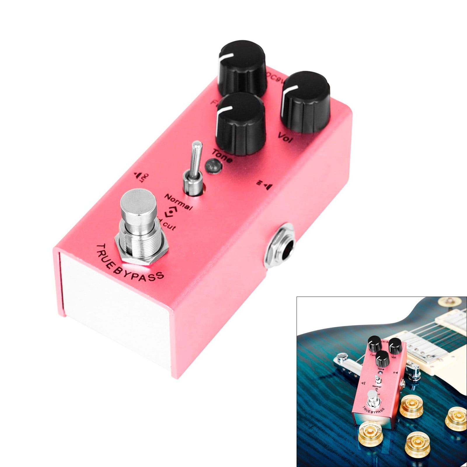 Guitar Effects Pedal Distortion Delay Choruses Tremolo Digital Overdrive Effect Pedal Replacement for Electric Guitars