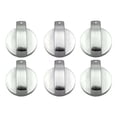 thumbnail image 1 of Quality Assurance Guaranteed Silver Zinc Alloy Knobs for Gas Stoves Safe & Secure Control, 1 of 3