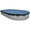 Blue, variant on Robelle 10-Year Super Oval Winter Pool Cover, 16 x 32 ft. Pool