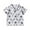 White, variant on Coerni Toddler Boys Short Sleeve Cow Prints Gentleman Button Down Shirt Tops Boys Golf Tennis Polo Shirts Summer