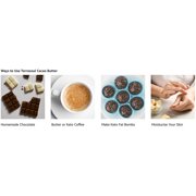 Terrasoul Superfoods Organic Cacao Butter, Cold-Pressed, 1 Lb
