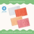 thumbnail image 3 of Turbie Twist 4-Pack Turbie Band for Beauty, Travel, Gifting - Cotton Headband for Personal Care - Comfortable, Extra-Wide Spa Headband - For All Hair Types - Peach Blush, 3 of 7