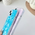 thumbnail image 3 of Bling Cute Glitter Marble Soft Compatible with iPhone Case (Pink,iPhone 14 Pro Max), 3 of 6
