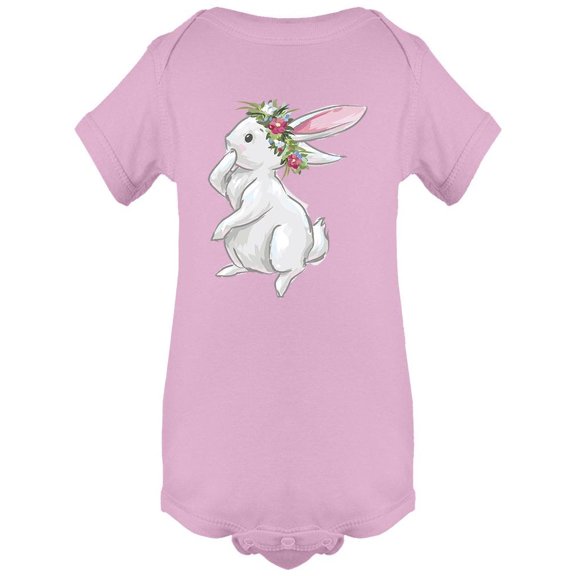 Cute Easter Bunny Graphic Bodysuit Infant -Image by Shutterstock,  12 Months