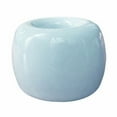 thumbnail image 5 of opvise Toothbrush Holder Mini Ceramic Toothbrush Stand Hollow Design Multi-purpose Pen Holder for Home Bathroom White, 5 of 8