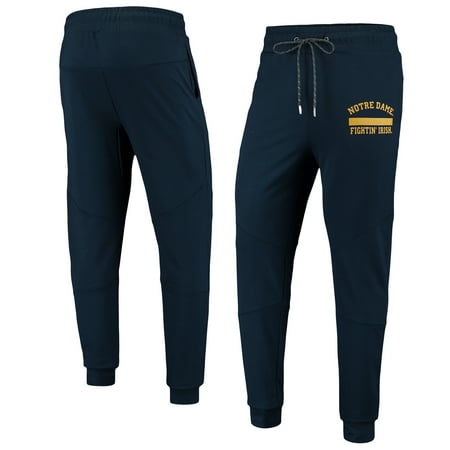 Men's Navy Notre Dame Fighting Irish Jersey Tri-Blend Cuffed Leg Pants