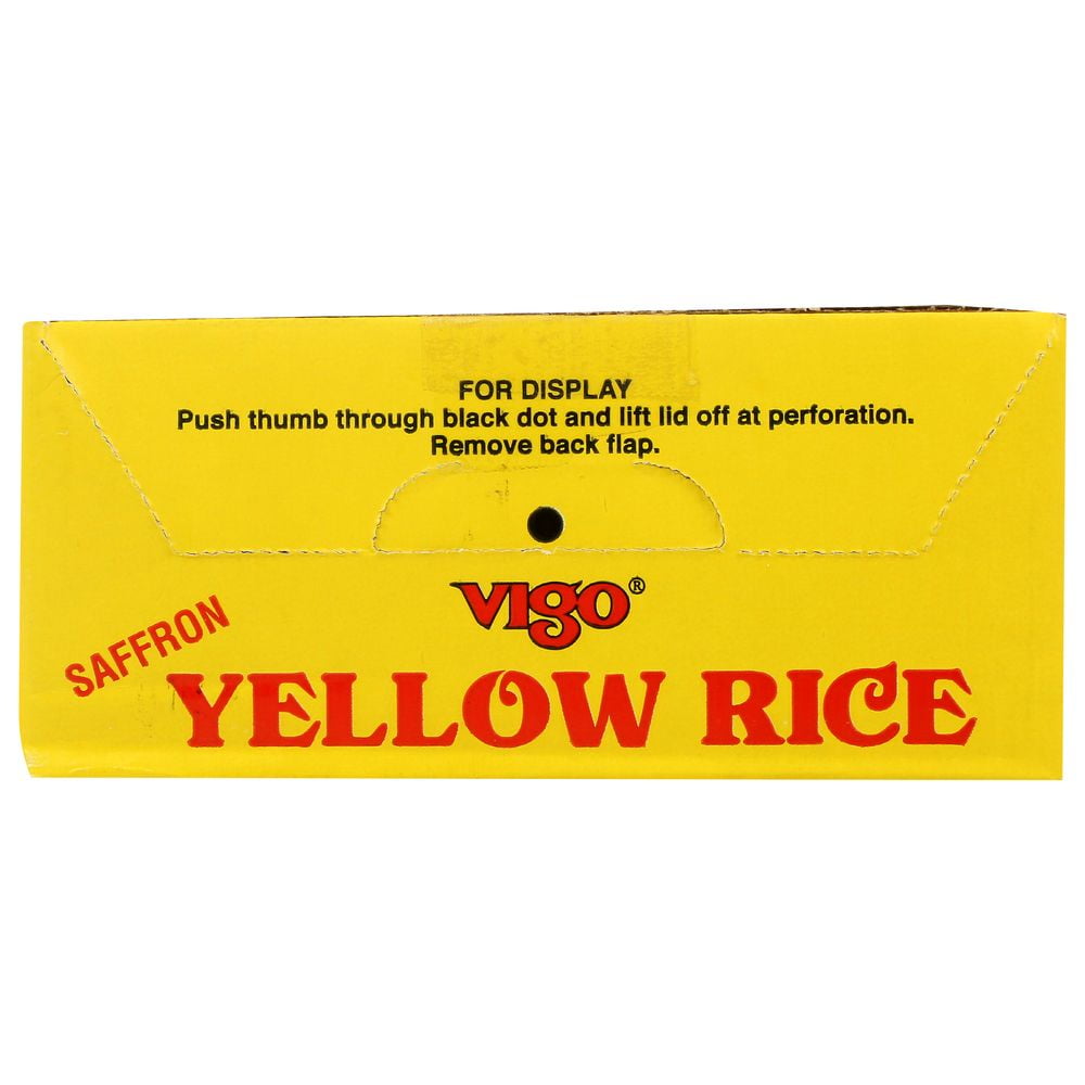 Vigo Yellow Rice Bag, 8 Ounce -- 12 per Case.