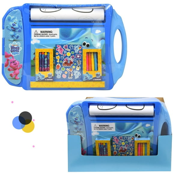 Blues Clues Roller Art Desk Shrinkwrapped in PDQ