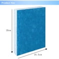 thumbnail image 4 of KeYiJia Filtre HFT600 T Humidificateur Mèche Filtre Compatible avec Humidificateur Tour HEV615 HEV620 Pièce de Remplacement HFT600T, Accessoire HFT600PDQ (Lot de 5) (Bleu), 4 of 5