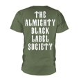 thumbnail image 2 of Black Label Society - Camiseta The Almighty para Adultos Unisex (Verde Oliva), 2 of 2
