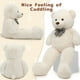 thumbnail image 5 of MaoGoLan Giant Teddy Bear Big 4 Feet Stuffed Animal Stuffed Bear Baby Shower Life Size Large Teddy for Girlfriend Boyfriend Wife Children, 5 of 5