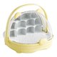 thumbnail image 3 of Caja de cría de gusanos de seda, caja de cría de mascotas, caja de crecimiento de gusanos de seda, transparente, portátil. Amarillo, 3 of 9