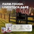 thumbnail image 3 of Evolve Barn & Fence Latext Paint, High Durability and Scratch-Resistant Wood Paint, Barn Red, 1 Gallon, 3 of 10