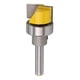 thumbnail image 3 of de '', Herramientas de Ajuste, Enrutador, Vástago Rasante, Broca para Mortaja / Molino de Pntil Soledad Mortise Template Router Bit, 3 of 6