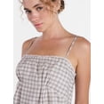 thumbnail image 5 of Joyspun Women's Woven Poplin Sleep Cami Top, Sizes XS-3X, 5 of 6