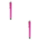 thumbnail image 4 of Methold Bolígrafos capacitivos Lápiz de pantalla táctil Punta de goma Ligero Alta flexibilidad Stylus Velocidad de respuesta rápida para Rosado 2Conjunto, 4 of 6