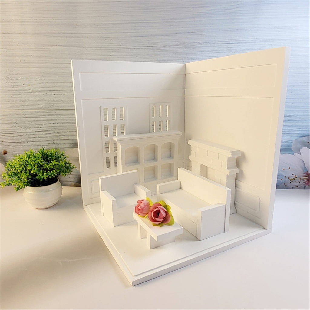 AOOOWER Furniture Resin Tray Sturdy Silicone Mold Easy Release Dishes Molds for Crafting Jewelry Holders and Decorative Plates