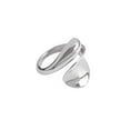 thumbnail image 1 of Youkk Women Ring Portable Open End Adjustable Decorative Simple Style Girls Ladies Dating Rings Jewellery Birthday Gift, 1 of 6