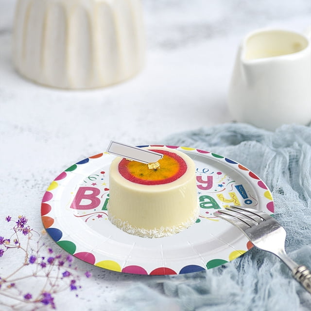 Disposable Tableware Paper Plates Party Table Decoration Supplies Birthday Party Decoration Paper Plates