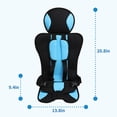 thumbnail image 3 of Cojín de asiento de seguridad para viajes de bebé, cinturón de seguridad para bebé, 3 of 4