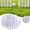 White, variant on Miniature Wood Garden Edging, Wooden Fence Border Decorative Small Picket Panels For Flower Bed Barriers And Landscape Fencing,Indoor Outdoor Garden Edging Decorative (1.96" H X 35.43" L, White)