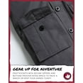 thumbnail image 3 of CANADA WEATHER GEAR Boys' Winter Jacket - Heavyweight Teflon Canvas Parka Coat (Size: 8-20), 3 of 7