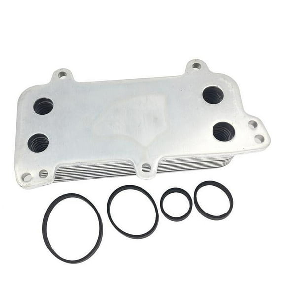 Diesel Oil Cooler With O Ring For 2004 2005 2006 2007 2008 2009 2010 Volkswagen Touareg 070117021D 3.2L 3.6L V6 4.2L V8 4.9L 5.0L V10