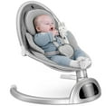 thumbnail image 6 of BabyBond Baby Swings for Infants, Bluetooth Portable Infant Swing-Silver, 6 of 8