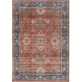 thumbnail image 2 of Nourison Fulton Vintage Rust 5' x 7' Area Rug, (5x7), 2 of 8