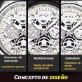 thumbnail image 3 of Relojes Para Hombre Cuarzo Inoxidable Con Fechador +caja, 3 of 5