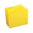 thumbnail image 2 of Business Source, BSN65778, Color-coding Top-tab File Folders, 100 / Box, Yellow, 2 of 6