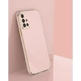 thumbnail image 2 of Compatible with Galaxy A51 4G Case Cover Cute Full Camera Lens Protection &Luxury Electroplate Plated Shockproof Edge Bumper Soft TPU Protective Phone Cases for Samsung Galaxy A51 4G-Pink, 2 of 13
