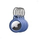 thumbnail image 1 of Soporte seguro para AirTag Belkin con llavero, paquete de 4 unidades, color azul, 1 of 6