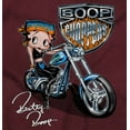 thumbnail image 2 of Biker Betty Boop Choppers Motorcycle Girls Kids T Shirt Tees Teen Brisco Brands XS, 2 of 5