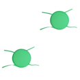 thumbnail image 1 of Bewildely Cojines Coloridos Para Interiores Y Exteriores - Sillas Bistros De Algodón Hipoalergénicas Y Amigables Con La Piel Verde 30cm Verde 30 centimetros 2piezas, 1 of 6