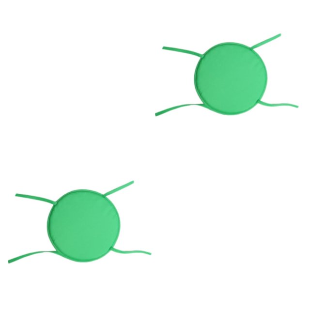 Bewildely Cojines Coloridos Para Interiores Y Exteriores - Sillas Bistros De Algodón Hipoalergénicas Y Amigables Con La Piel Verde 30cm Verde 30 centimetros 2piezas