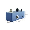 thumbnail image 3 of Abody M-VAVE DIG Guitar Effect Pedal with True Bypass 9 Types Zinc Alloy Shell Mini Single Type, 3 of 3