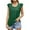 Green, variant on gakvbuo Plus Size Summer Tops For Women Tops Dressy Casual Tunic Tops To Wear With Leggings Women's Solid Color Round Neck Comfortable Loose T-shirt Sleeveless Blouse Casual Tops