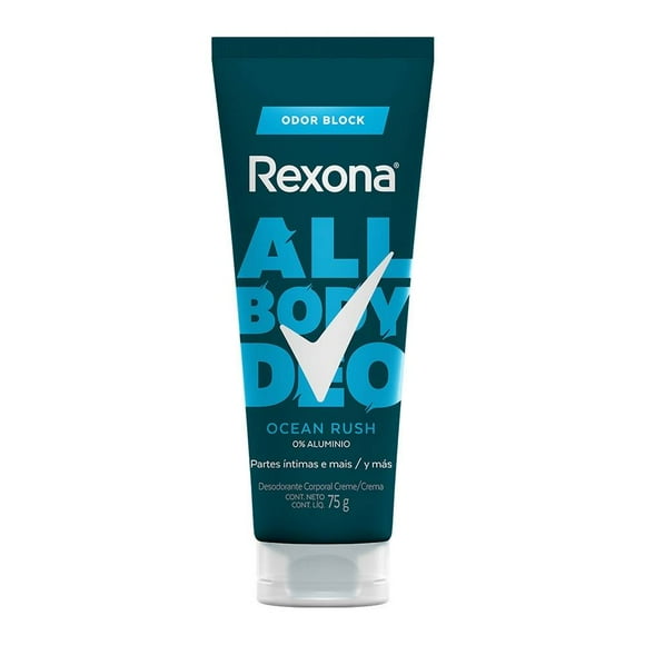 Desodorante Rexona Men Crema Ocean Rush 75g