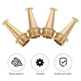 thumbnail image 3 of 4pcs 1/2 Inch Copper Fire Water Nozzle Fire Extinguishing Water Jet Nozzle, 3 of 8