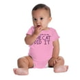 thumbnail image 7 of Dont Look At Me The Cat Did It Romper Boys or Girls Infant Baby Brisco Brands 18M, 7 of 7